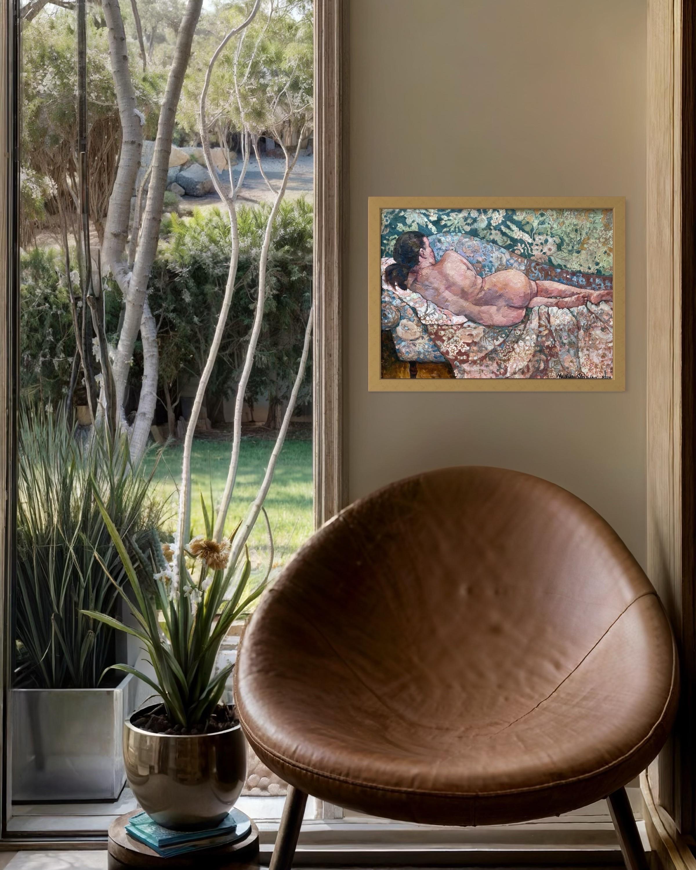 Modello Art Deco - Painting Fauvismo di Nadezda Stupina