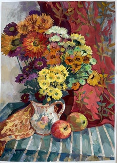 ”Autumn bouquet” Original  still life painting. Home decor