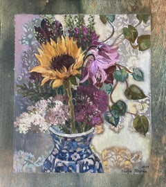Bouquet avec tournesol