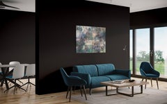 Diptych . “ Morning in the mountains” X-Large  semi-abstract painting