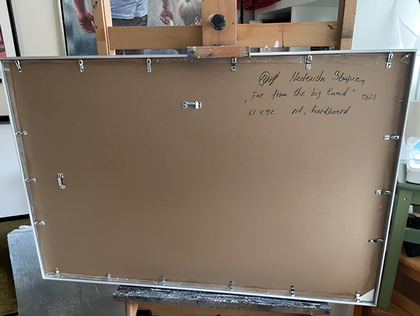 Far from the big land, Gemälde, Öl auf MDF-Tafel (Impressionismus), Painting, von Nadezda Stupina