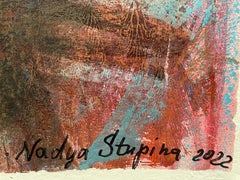 “Legacy of ancestors” Original contemporary portrait painting. Large vertical