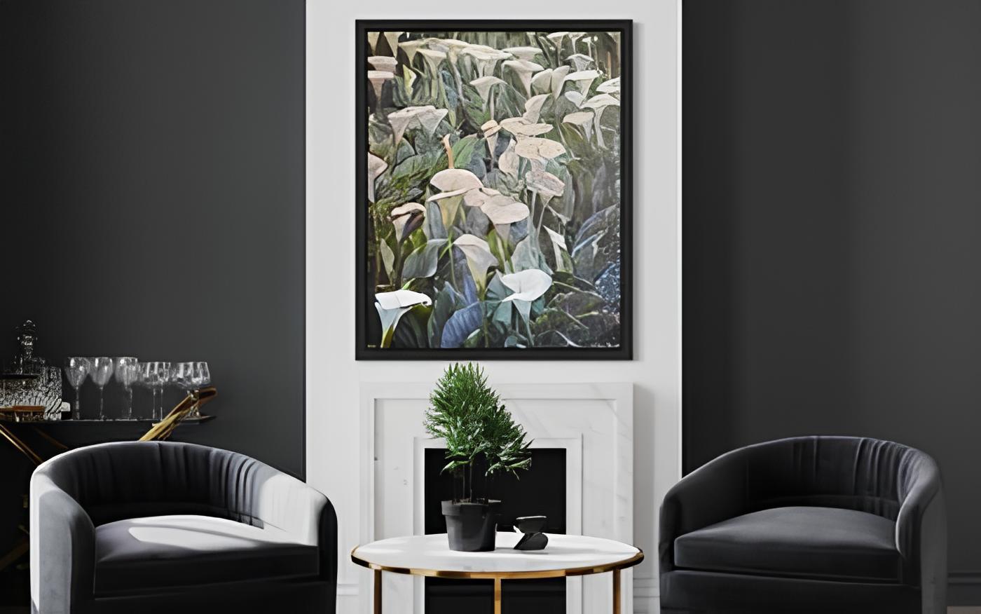 In this oil painting, I've immersed myself in the essence of tranquility, capturing the serene dance of leaves in dappled light. Each brushstroke is a whisper, a gentle hymn to nature's silent symphony. This piece embodies a peaceful pause, a visual