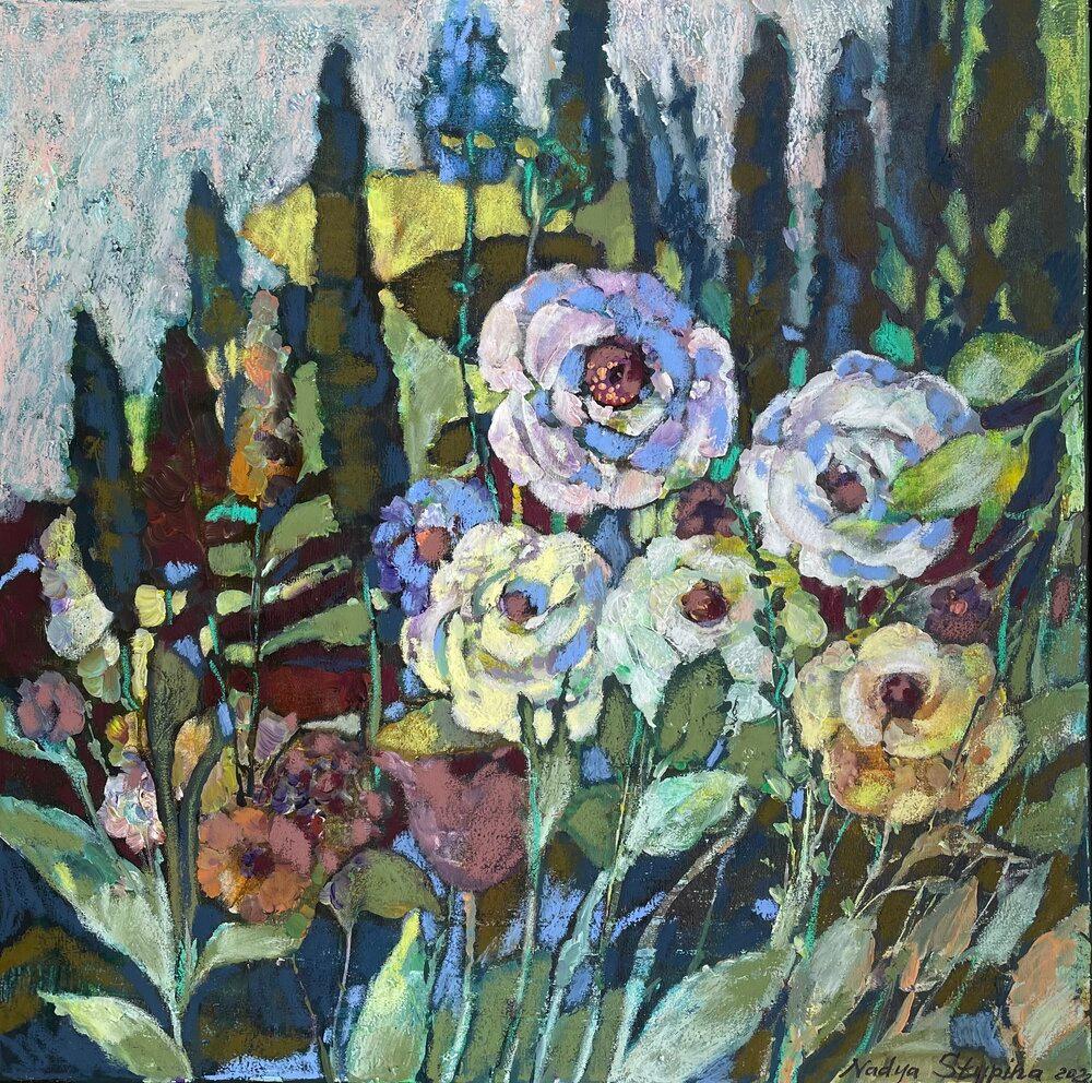 Still-Life Painting di Nadezda Stupina - Stato d'animo mattutino