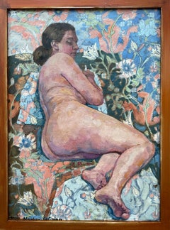 Nude in flowers