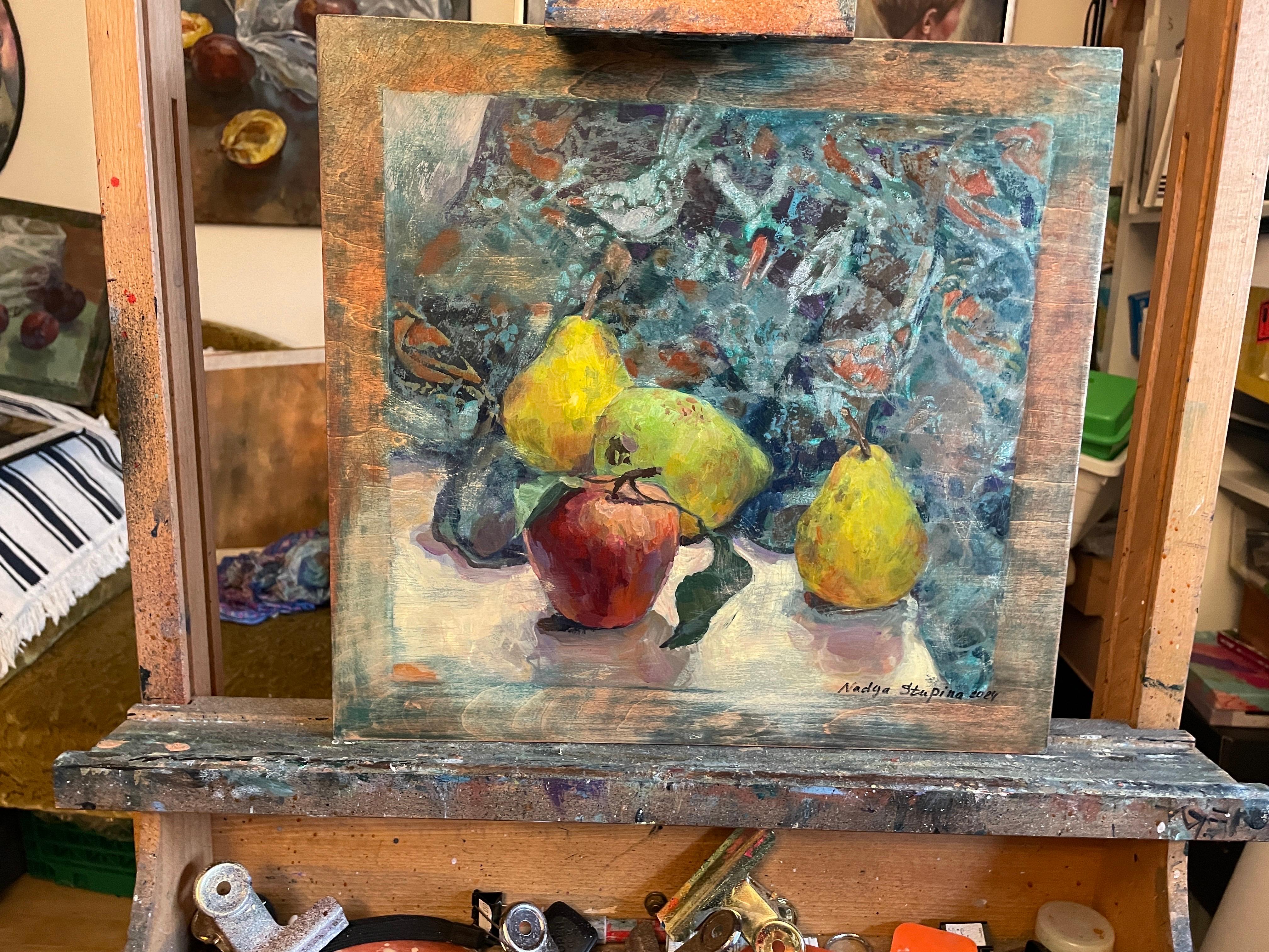 Peras y manzana en venta 2