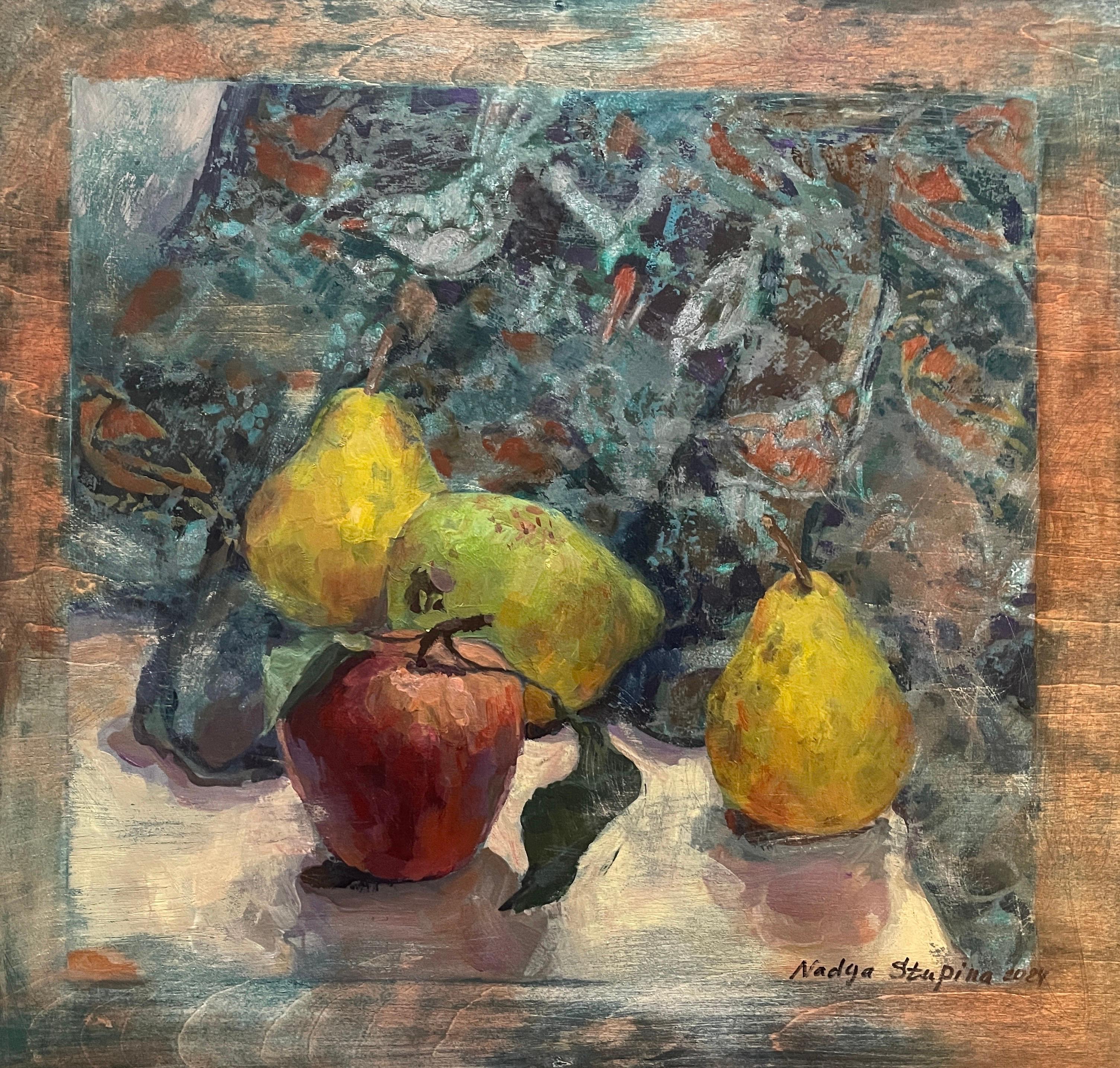 Pears and apple