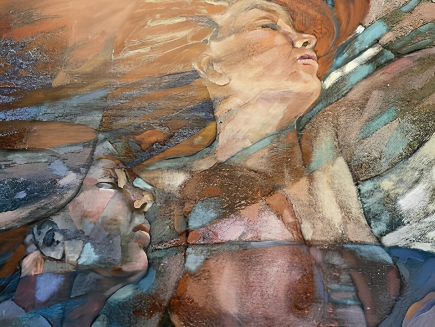 In diesem Wandteppich aus Farbtönen und Emotionen tanzte mein Pinsel mit Acryl- und Ölfarben, wobei er die Bereiche des Realismus und der Fantasie miteinander verknüpfte. Ich habe die fließende Bewegung und die Leidenschaft des menschlichen Geistes
