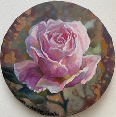 Portrait of pink rose