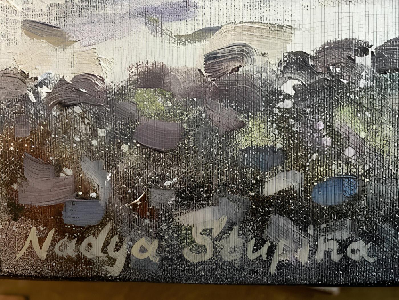 In questa tela ho catturato la tranquilla essenza della danza del mare con la luce, utilizzando una sinfonia di pennellate per creare un'atmosfera serena. Sono stato spinto dall'irresistibile contrasto tra le onde vivaci e in continuo movimento e la
