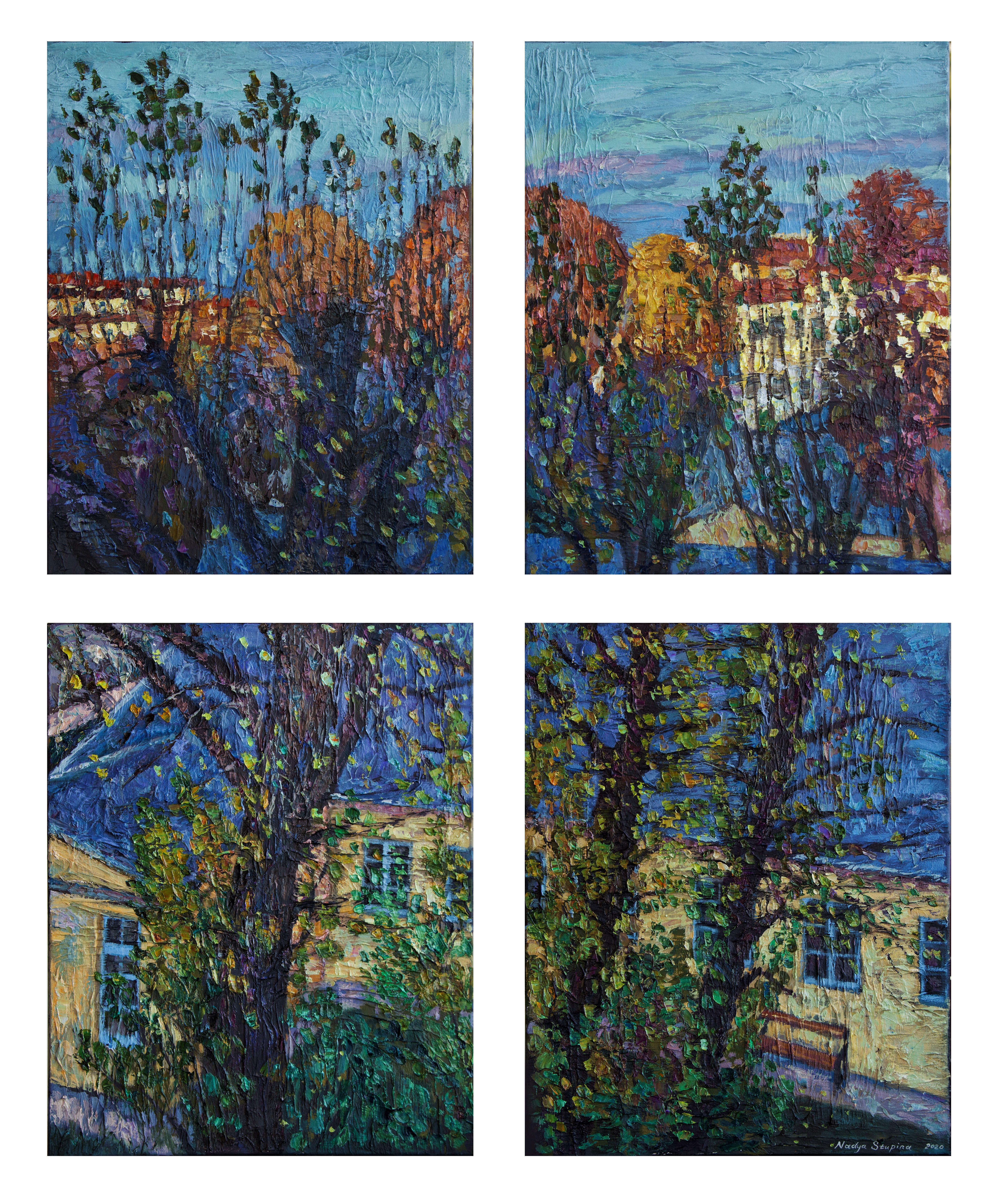 Series "Windows" .Window to autumn.