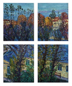 Series "Windows" .Window to autumn.