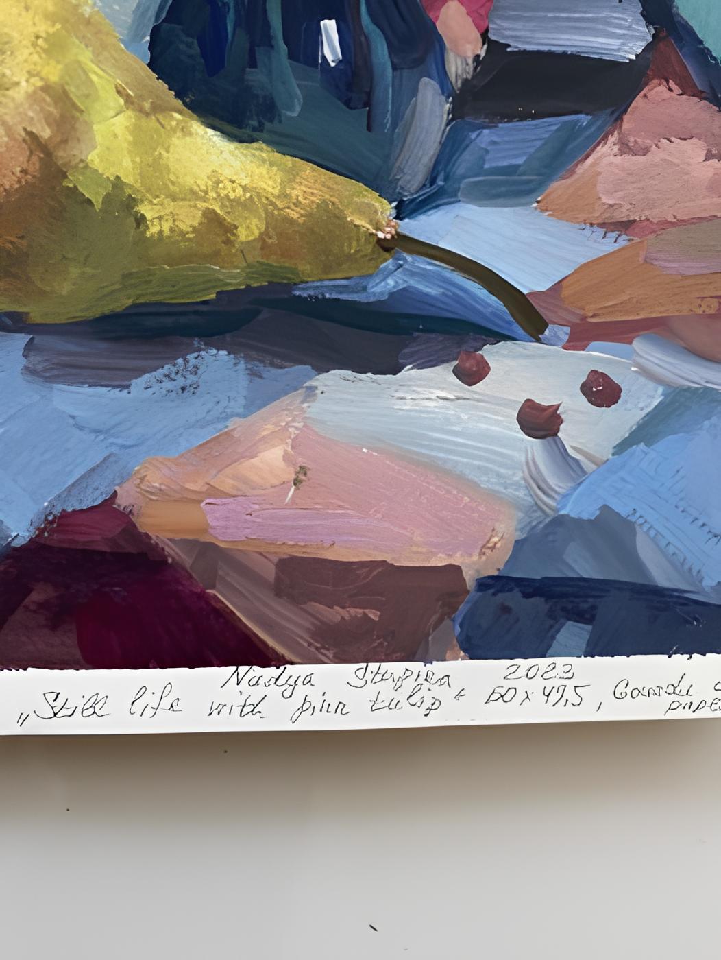 In this piece, I've melded fine art realism with touches of impressionism, using gouache to bring the everyday to life. Vibrant hues dance with light and shadow, as various textures play across the objects, each meticulously chosen to evoke a