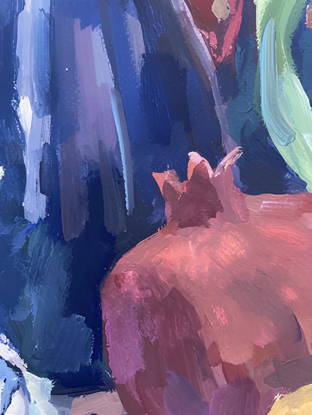 Still life with pink tulip 2