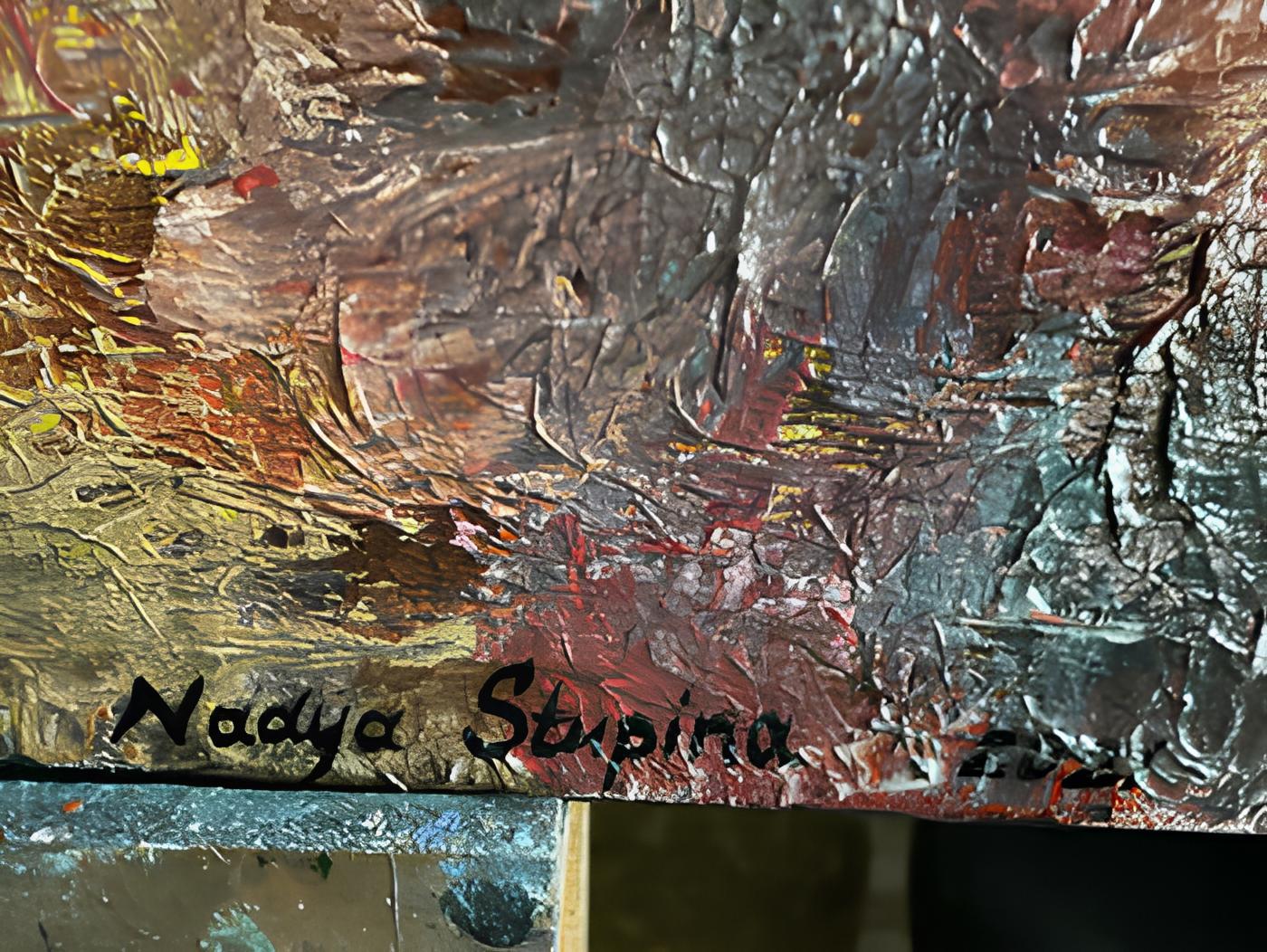 Meditazioni forti - Painting di Nadezda Stupina
