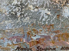 “The house by the lake” Original impressionistic, Landscape Paintings ainting.