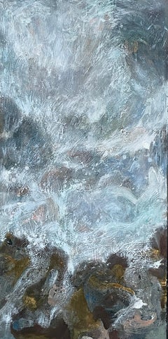 Triptych “Symphony of nature”  X-Large size . Semi-abstract  interior painting