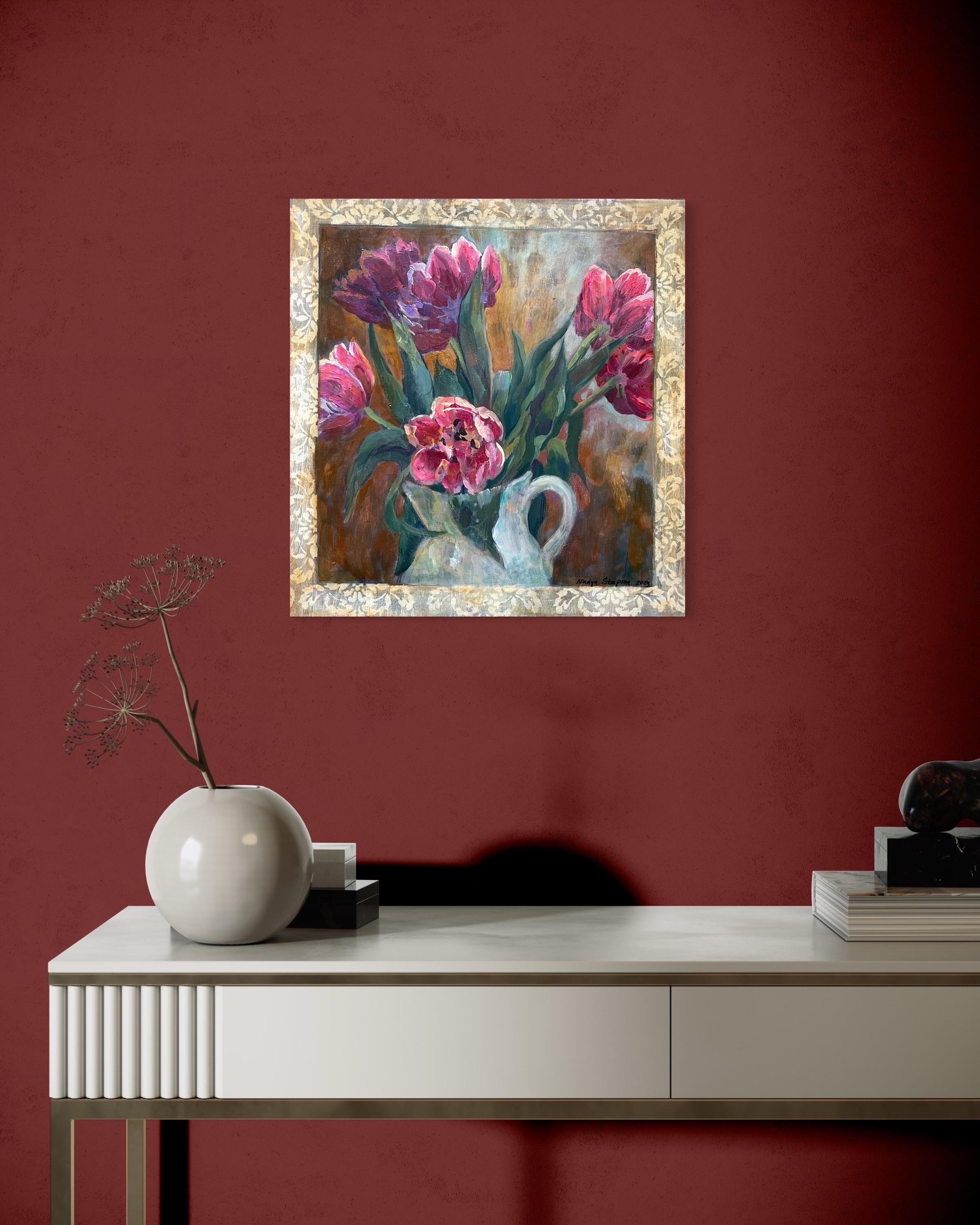 Tulipani - Painting di Nadezda Stupina