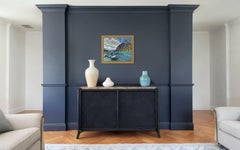 "Il turchese del lago Walensee" Paesaggio impressionistico originale. Aria pura.