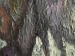 "Zwei" Original quadratische große abstrakte Malerei Abstrakte expressionistische Werke