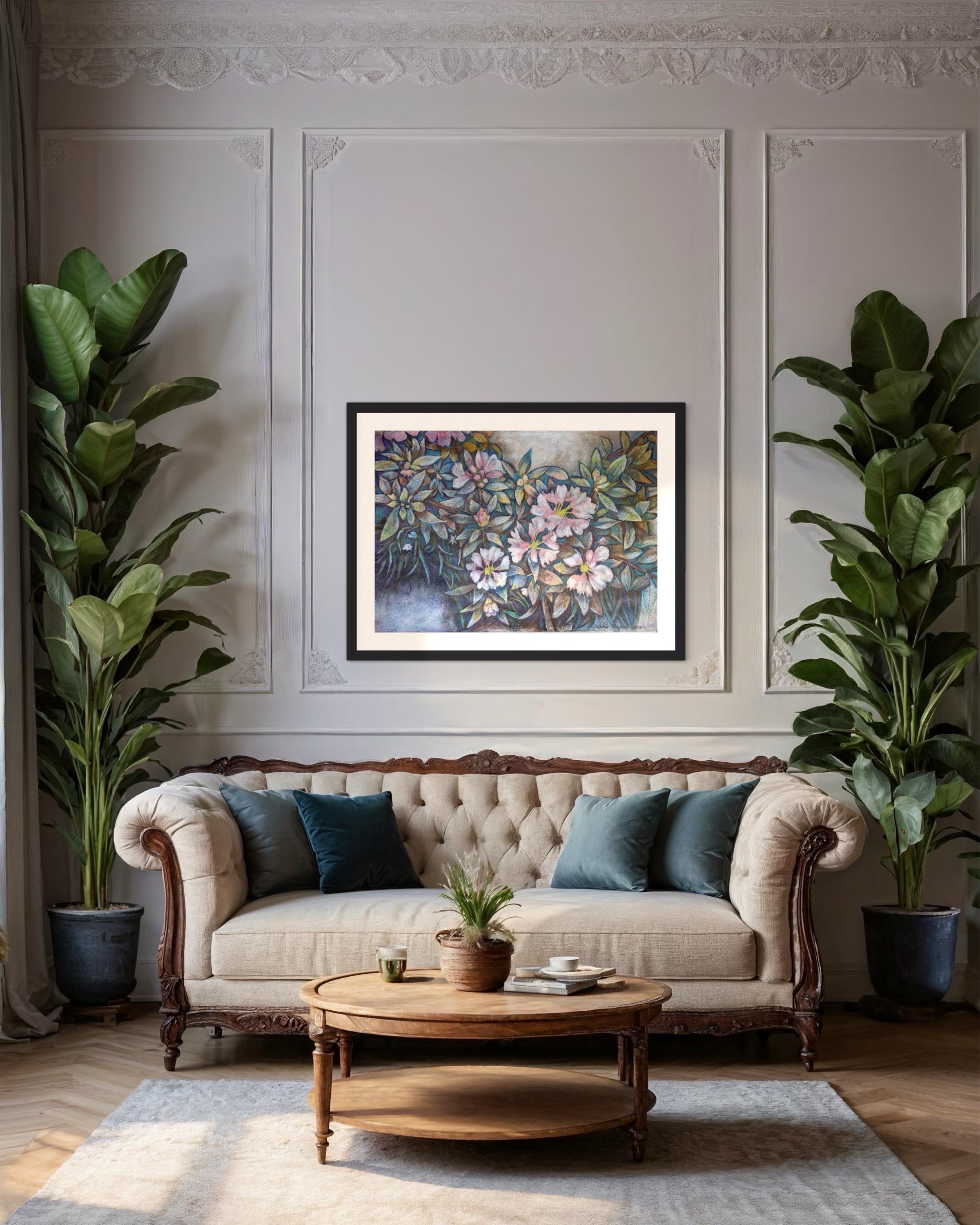 Il giardino di Victoria - Painting di Nadezda Stupina