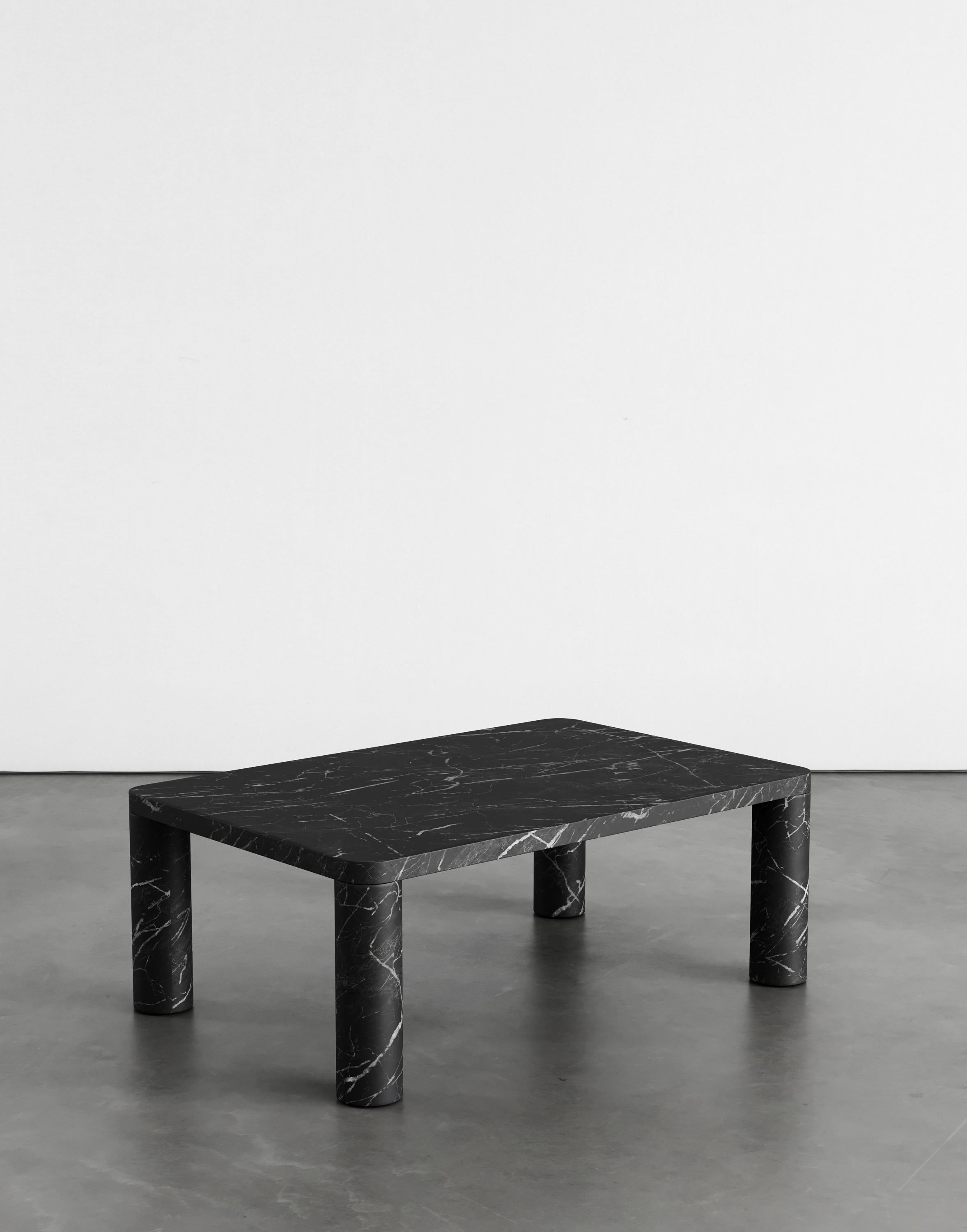 Post-Modern Nadia 96 Marble Coffee Table by Agglomerati