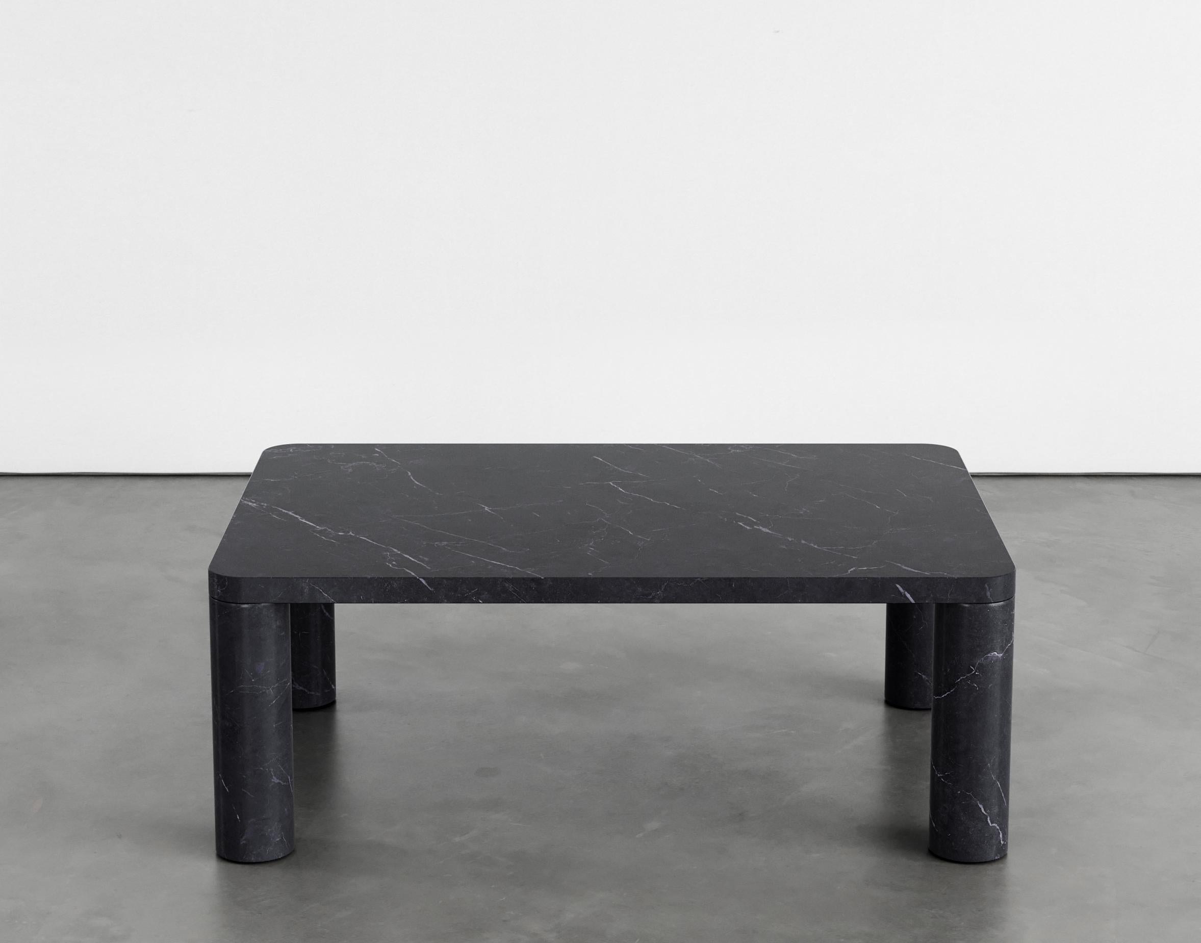 Moderne Table basse en marbre Nadia 96 par Agglomerati en vente