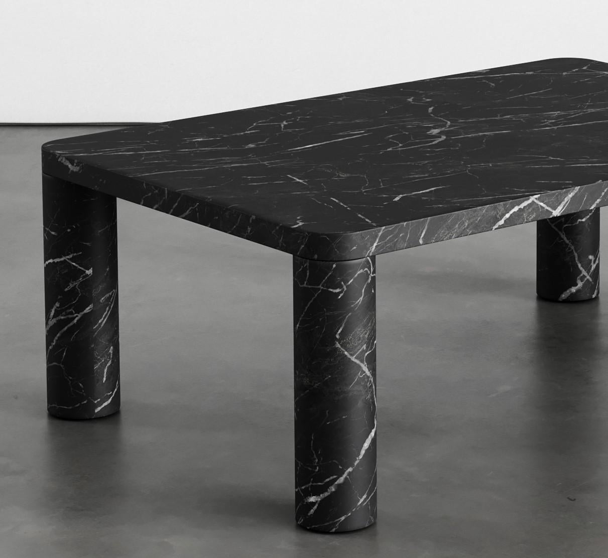 Nadia 96 Marble Coffee Table by Agglomerati In New Condition In Geneve, CH