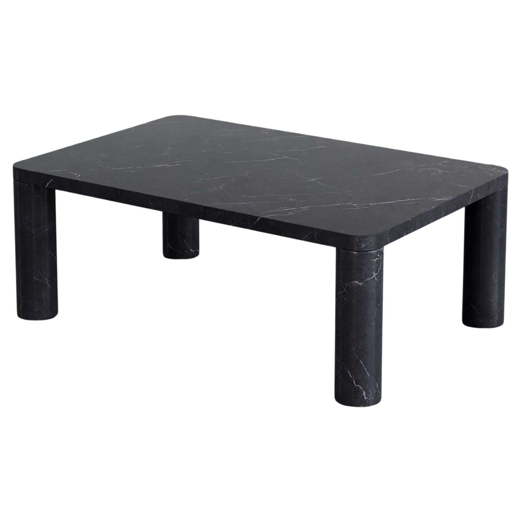 Nadia 96 Marble Coffee Table By Agglomerati For Sale
