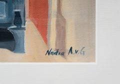 Peinture très intime d'une cheminée de poêle, 21e siècle