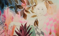At Home, Painting, Acrylic on Paper