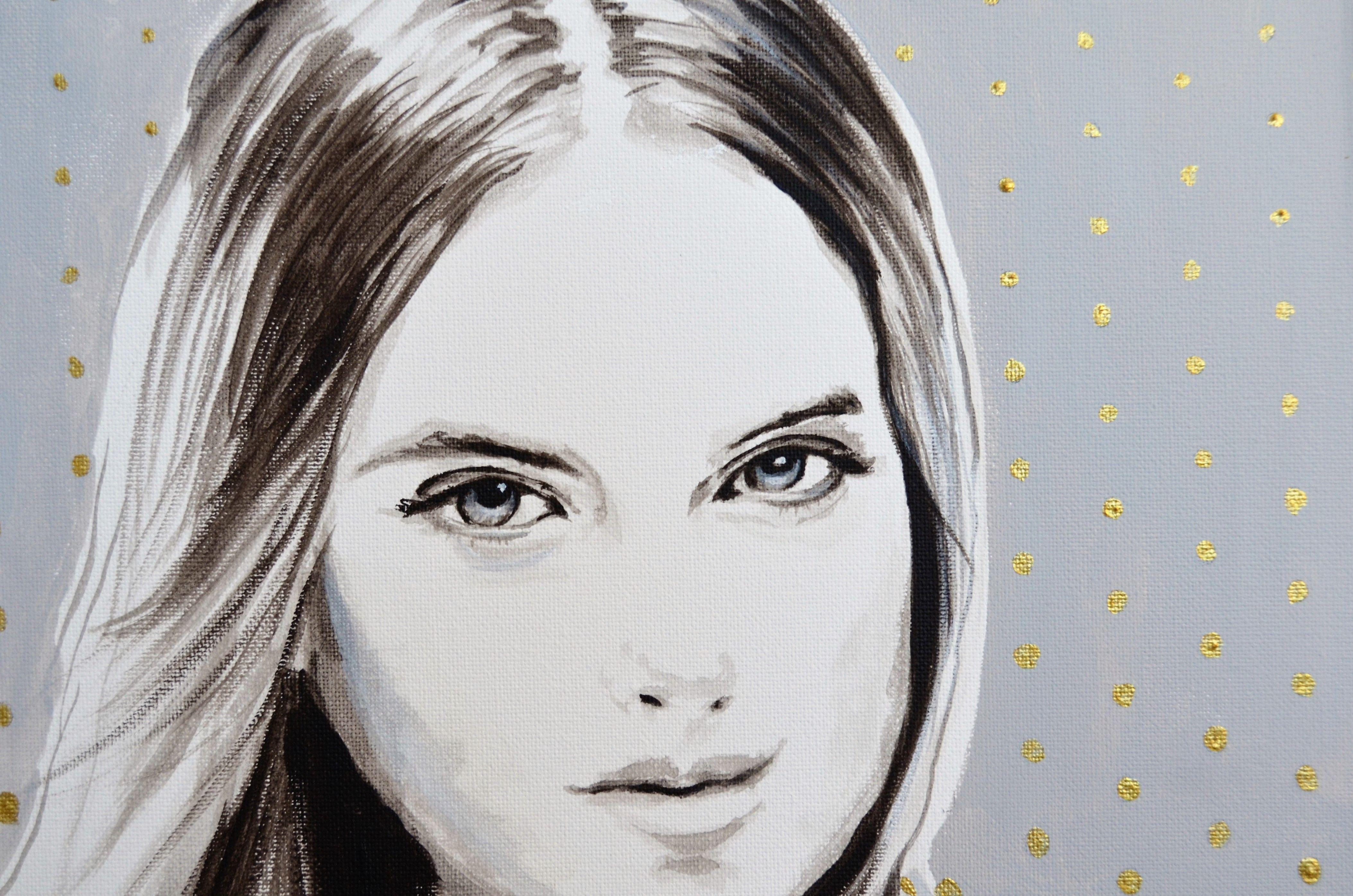 Forever Young, Pintura, Acrílico sobre lienzo - Painting Contemporáneo de Nadia NL