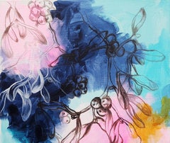 Mistletoe, Gemälde, Acryl auf Leinwand