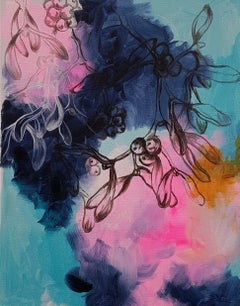 Peinture, acrylique sur toile « Mistletoe »
