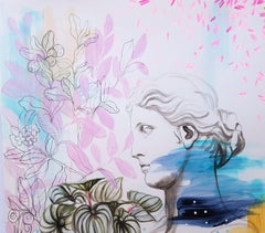 My New Indoor Plant, Painting, Acrylic on Paper