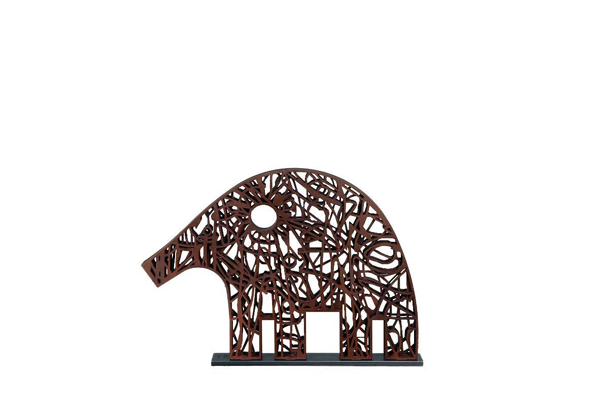 Nadim Karam Figurative Sculpture - Elephant