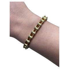 Nadine Ghosn, 18K Bicolor Gold Lifestyle Chain Bracelet