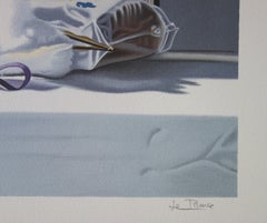 Cabaret Dancer's Dressing Room - Original handsigned lithograph