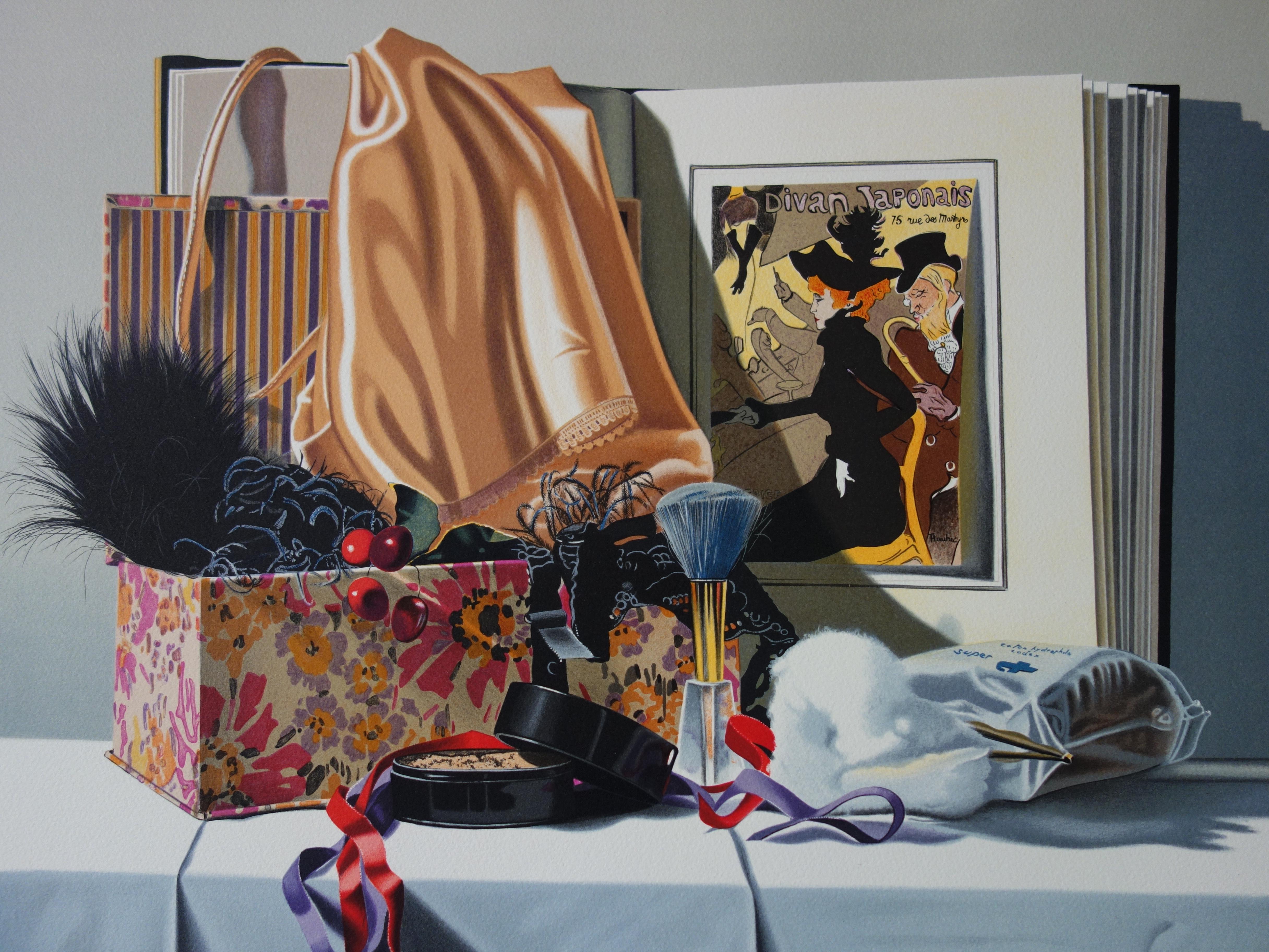 Nadine LE PRINCE (1942-)
Cabaret Dancer's Dressing Room

Original lithograph
Handsigned in pencil
Limited /275 copies
On vellum 56 x 76 cm (c. 22 x 30 in)

Excellent condition