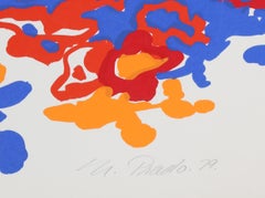 Floral Landscape, Silkscreen by Nadine Prado