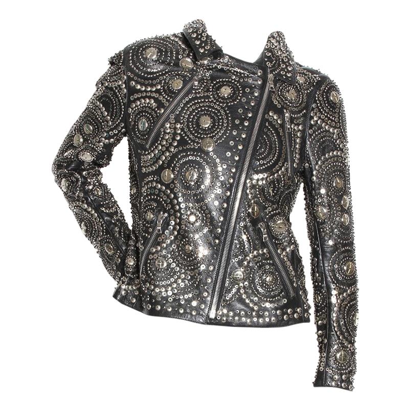 Naeem Khan Studded Leather Jacket F/W 2010