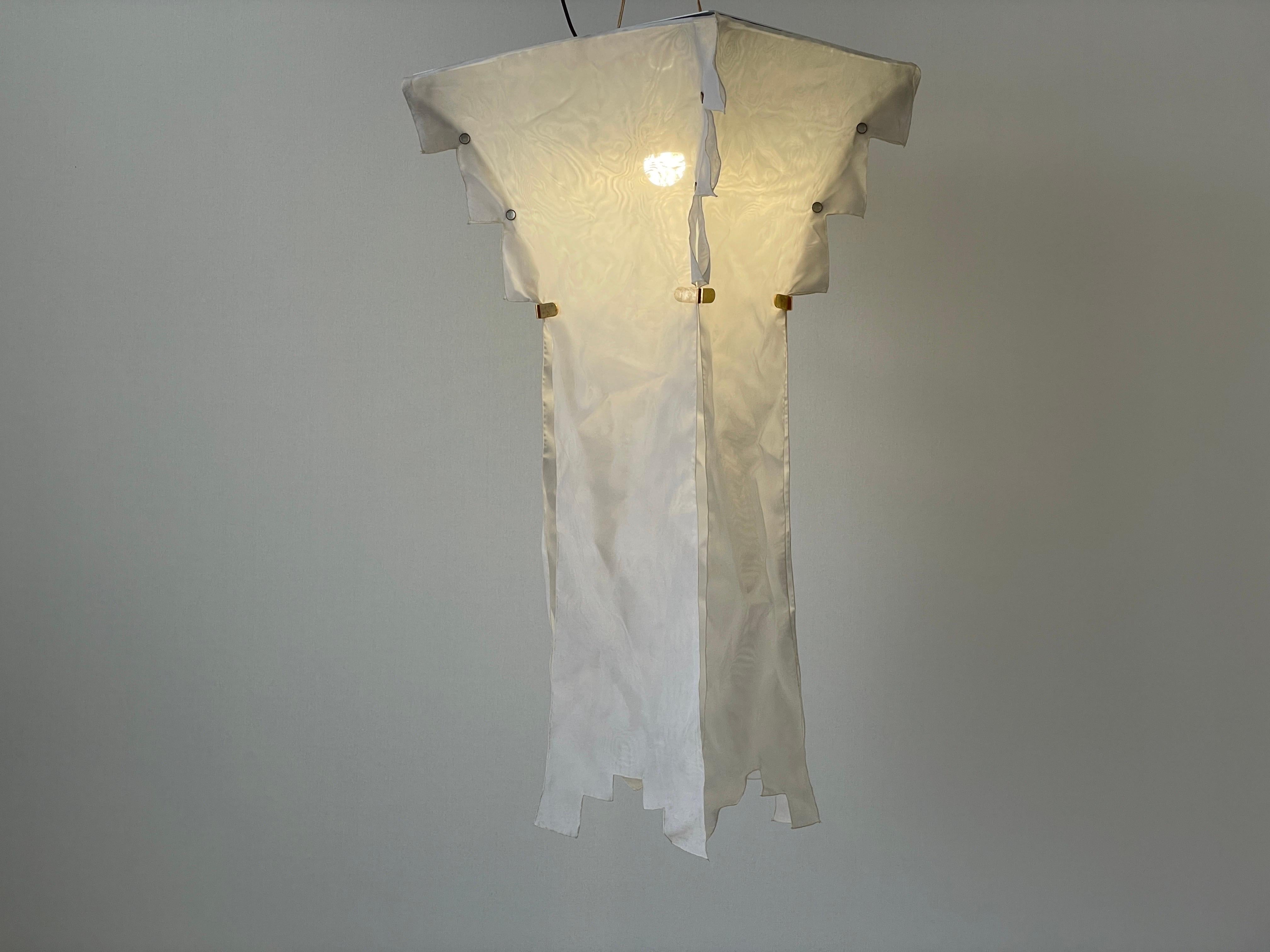 'Naeko' Ceiling Lamp by Kazuhide Takahama for Sirrah, 1970s, Italy in vendita 3