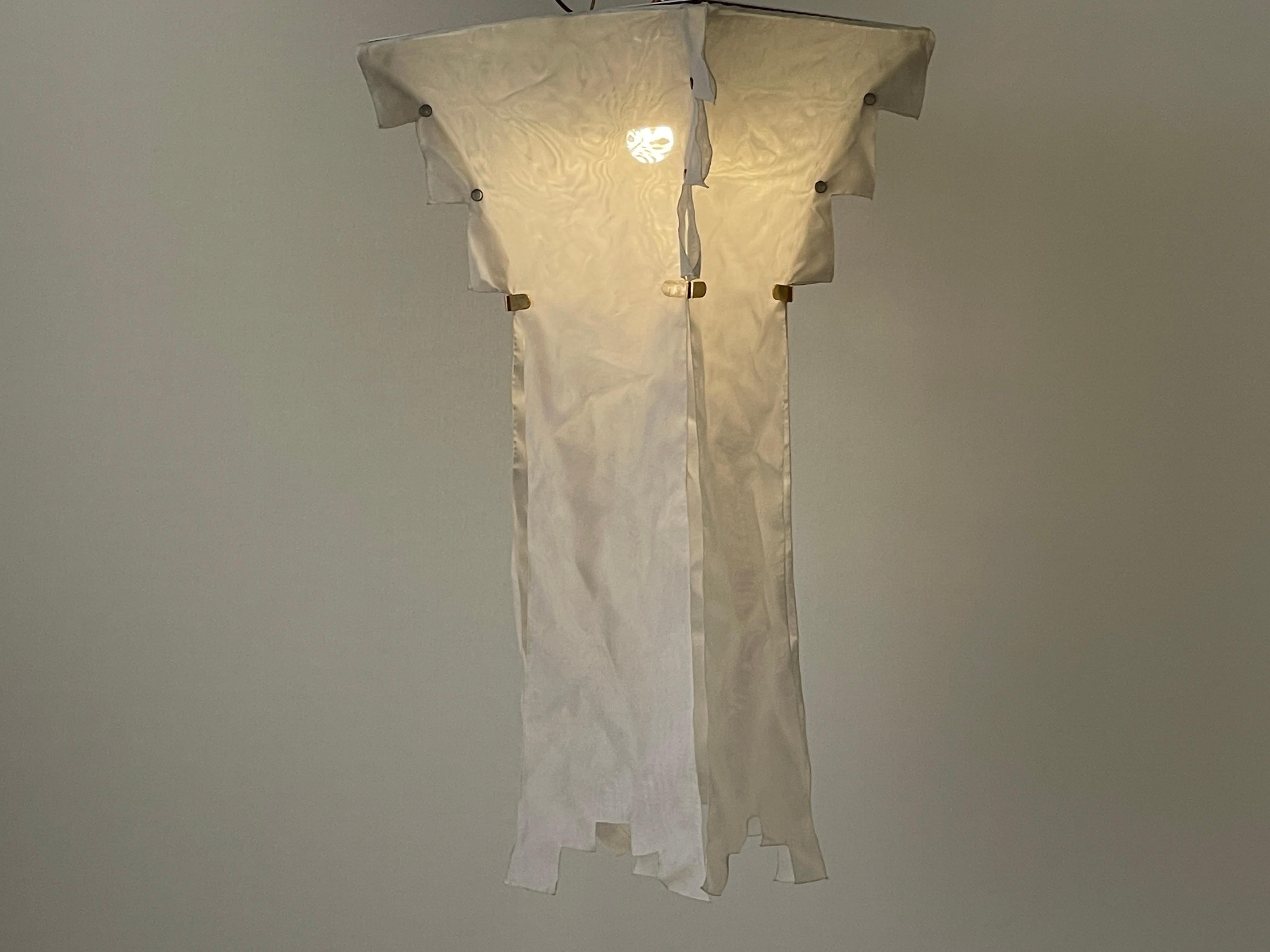 'Naeko' Ceiling Lamp by Kazuhide Takahama for Sirrah, 1970s, Italy in vendita 5
