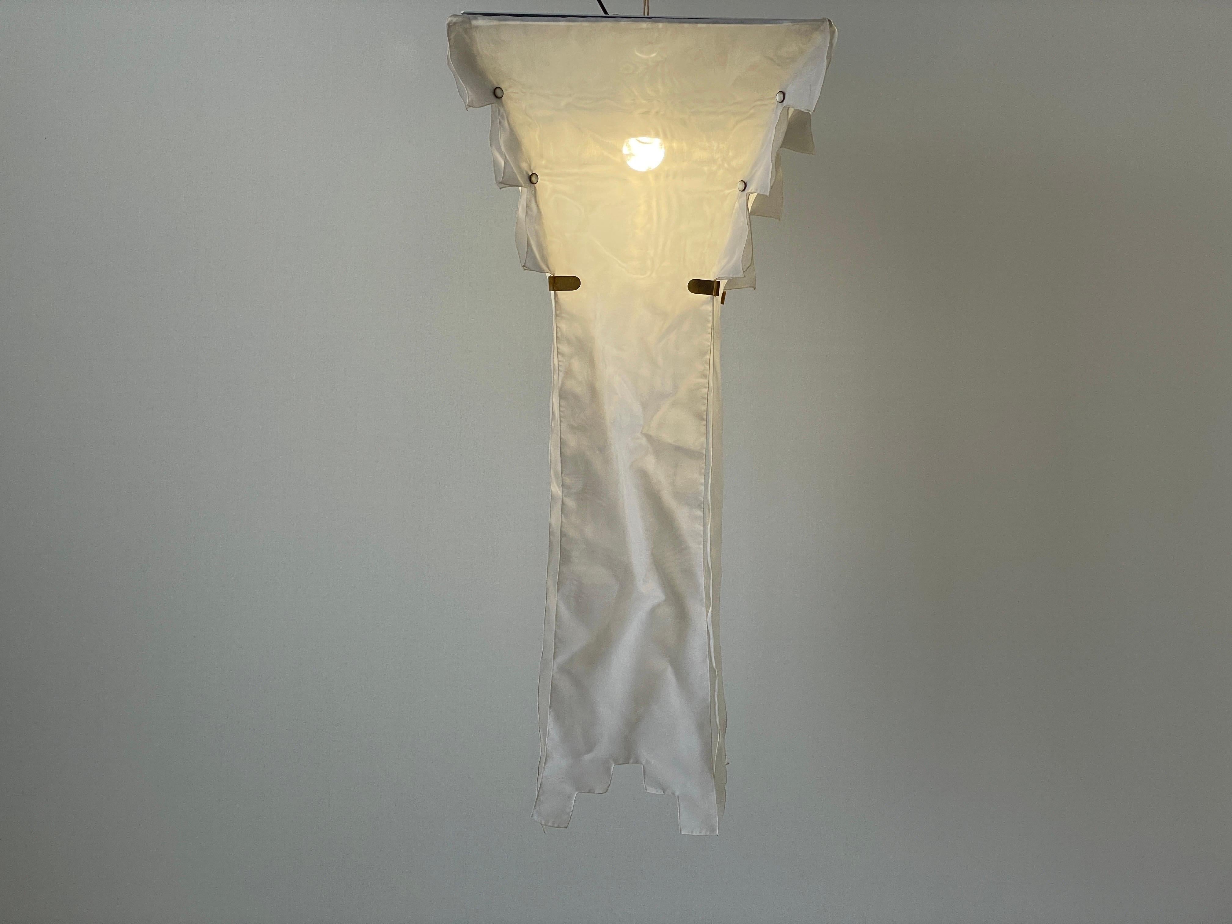 'Naeko' Ceiling Lamp by Kazuhide Takahama for Sirrah, 1970s, Italy in vendita 9