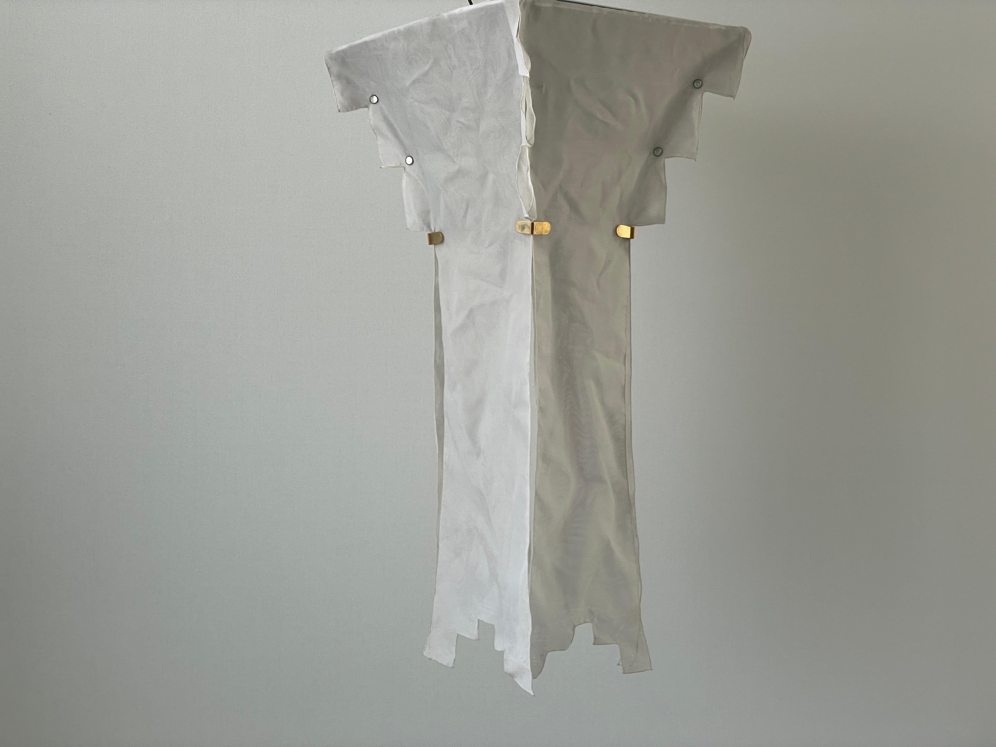 Italiano 'Naeko' Ceiling Lamp by Kazuhide Takahama for Sirrah, 1970s, Italy in vendita