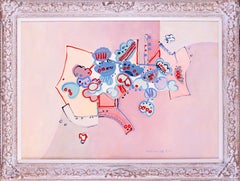 Abstraktes rumänisches Stillleben von Nafir Boaba 
Flori
