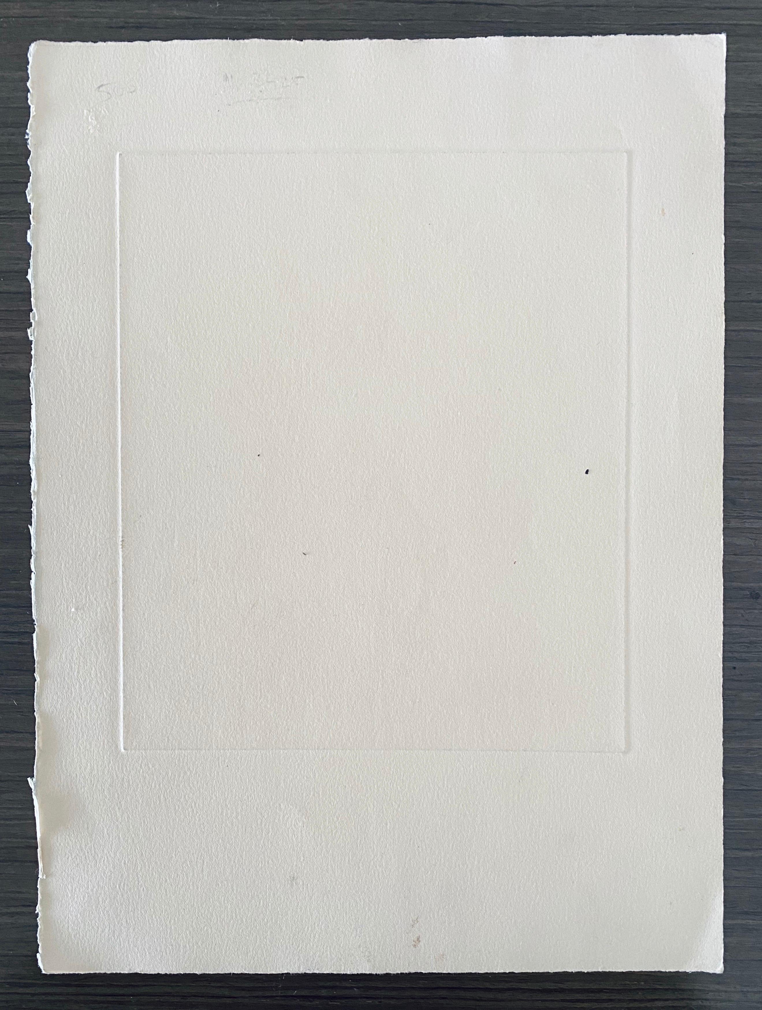 Israeli Judaica Etching Print Bezem For Sale 7