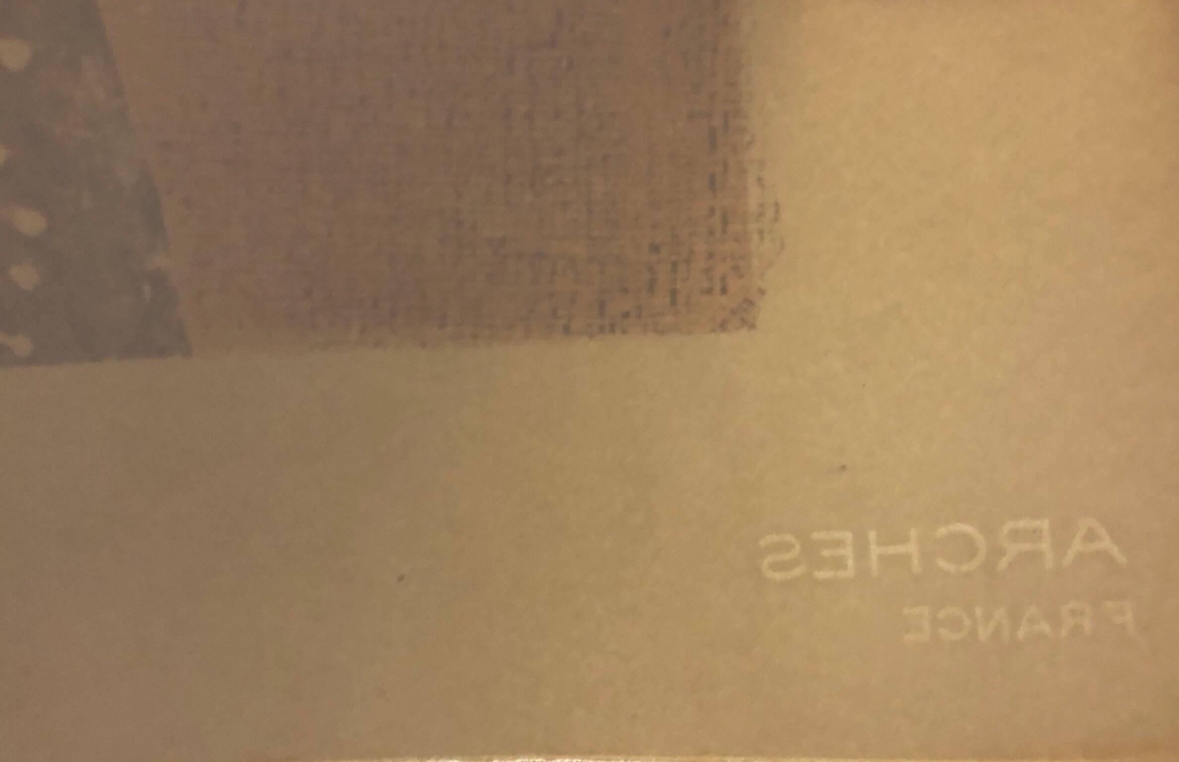 Rare Israeli Surrealist Judaica Abstract Lithograph Naftali Bezem 5