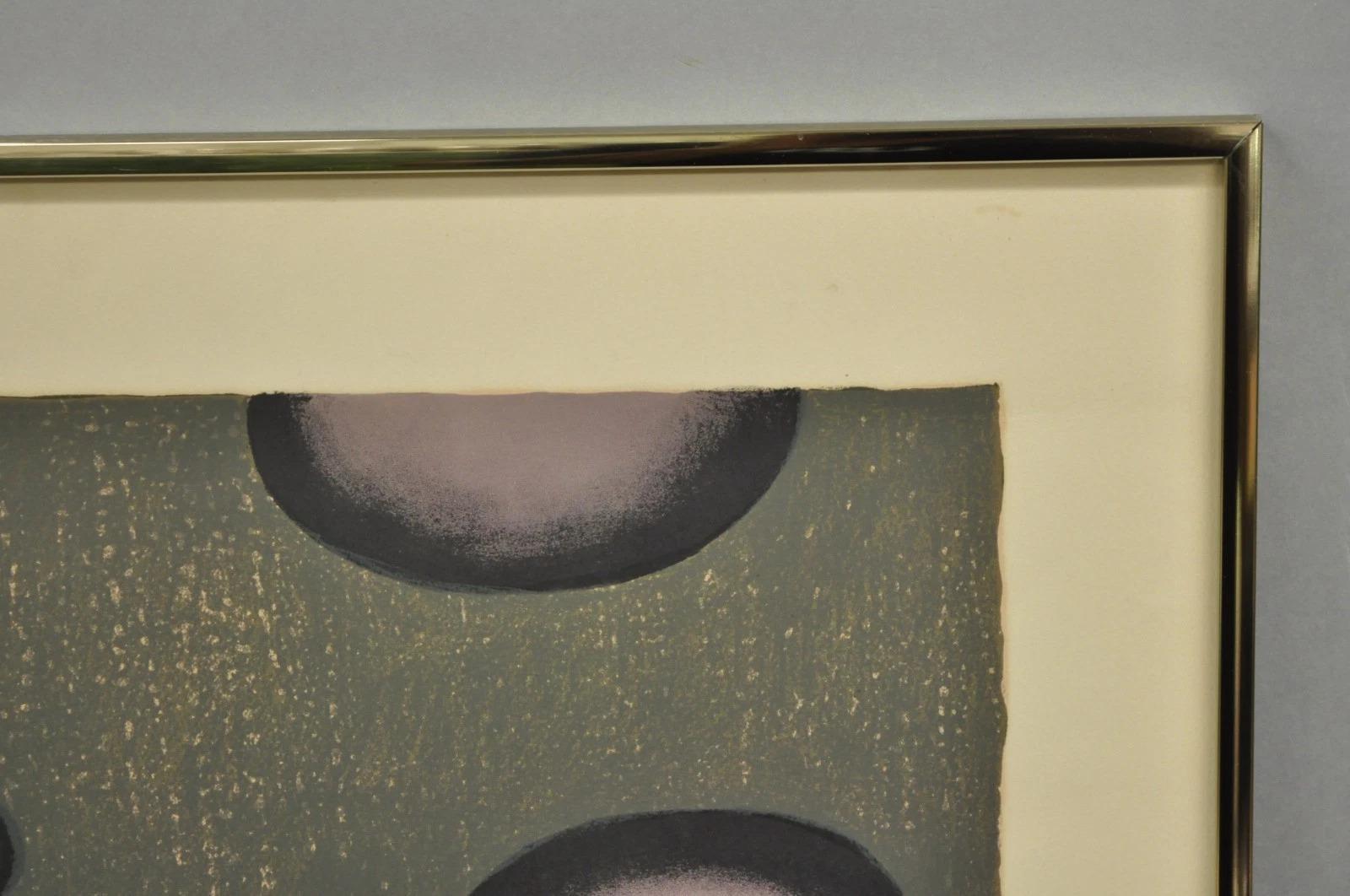 Naftali Bezem Surrealist Lithograph Signed Print 