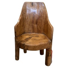 Vintage Naga armchair from Nagaland 